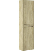 Armoire haute en bois pour salle de bains