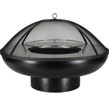 Brasero en acier avec pare-étincelles