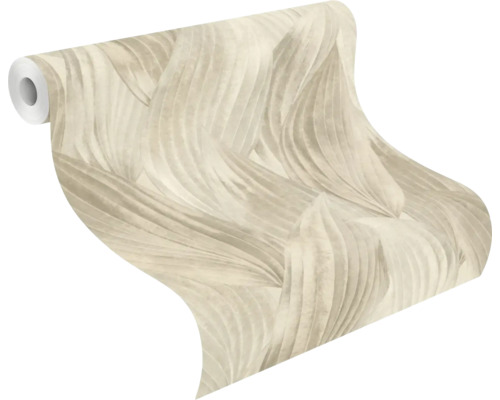 Tapetenrolle mit Blattmuster