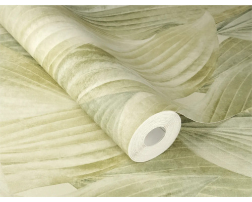 Tapetenrolle mit Blattmuster