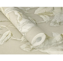 Rouleau de papier peint avec motif de feuilles