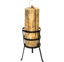 Bois de chauffage dans un support