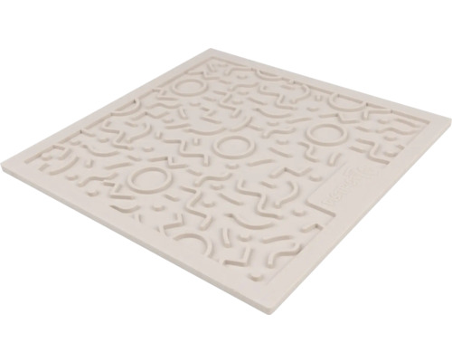 Hundenapfunterlage mit geometrischem Muster