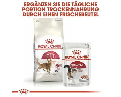 Royal Canin Katzenfutter Trockenfutter und Frischebeutel