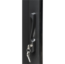 Poignée de porte avec clé