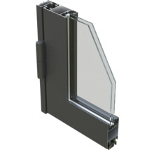 Profil de fenêtre avec verre