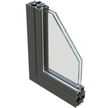 Profilé de fenêtre avec double vitrage