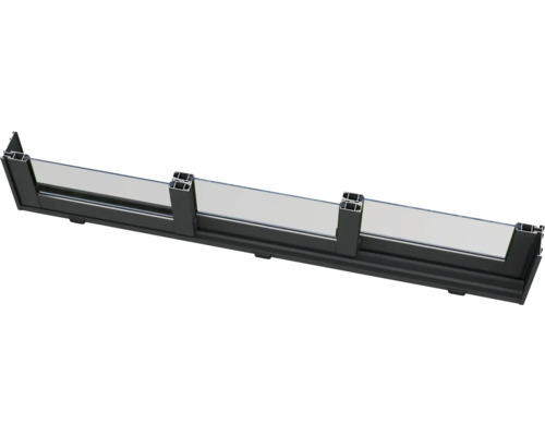 Élément de fenêtre avec cadre en aluminium et vitrage