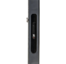 Poignée de fenêtre avec indicateur d'état rouge