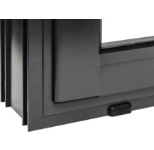 Vue détaillée d'une fenêtre avec cadre