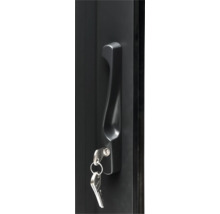 Poignée et clés d'une porte