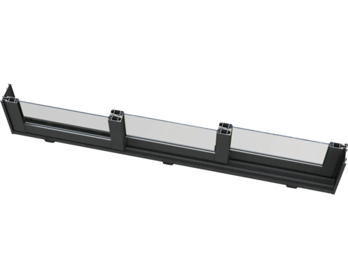 Élément de fenêtre avec cadre en aluminium et verre