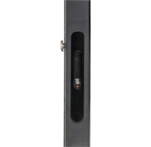 Poignée de fenêtre en métal avec fonction de verrouillage