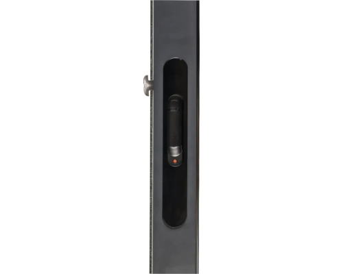 Poignée de fenêtre en métal avec fonction de verrouillage