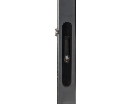 Poignée de porte coulissante avec mécanisme de verrouillage