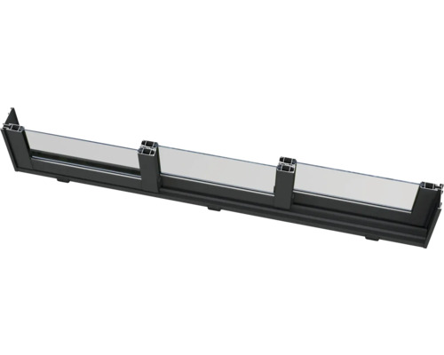 Garde-corps de balcon en aluminium et verre