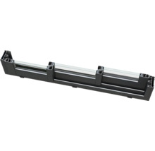 Section transversale d'un cadre de fenêtre avec verre isolant