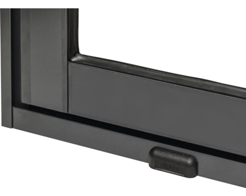 Vue détaillée d'une fenêtre avec cadre