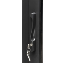 Poignée de porte avec clés