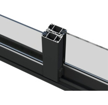 Profilé de fenêtre en aluminium