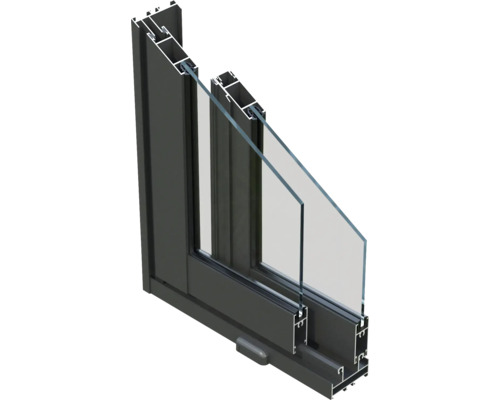 Profilé de fenêtre avec double vitrage