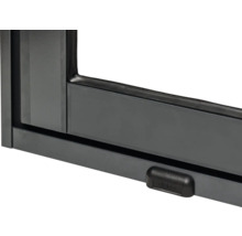 Vue détaillée d'un cadre de fenêtre