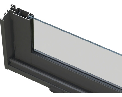 Vue détaillée d'une fenêtre avec cadre