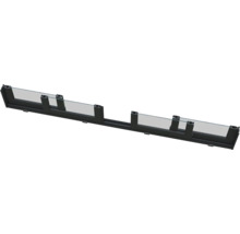 Clôture en verre avec cadre en aluminium