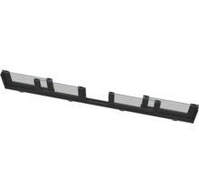 Garde-corps en verre avec cadre noir