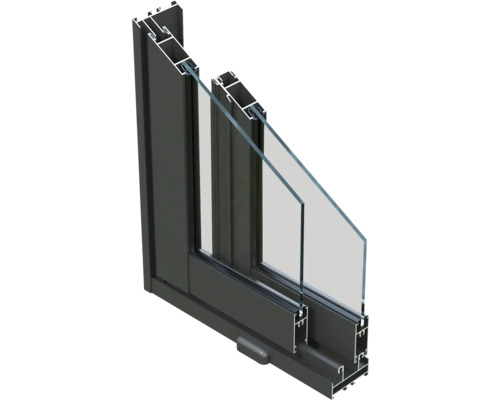 Profilé de fenêtre avec double vitrage