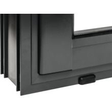 Vue détaillée d'une fenêtre avec cadre