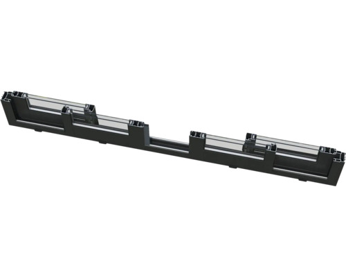 Profilé de fenêtre avec cadre noir