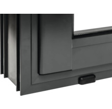 Vue détaillée d'une fenêtre avec cadre