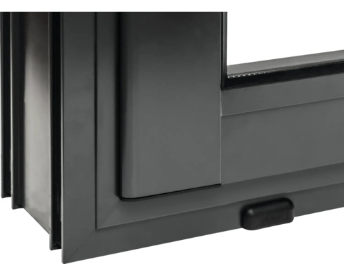 Vue détaillée d'une fenêtre avec cadre