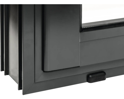 Vue détaillée d'une fenêtre avec cadre