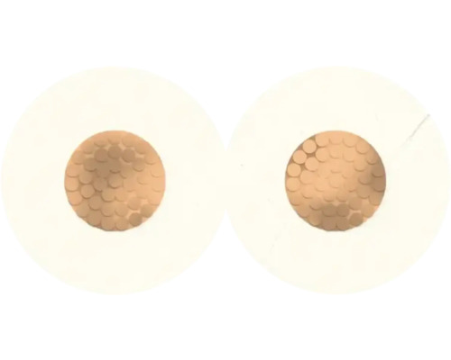 Section transversale d'un câble électrique avec des conducteurs en cuivre