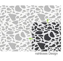 Dekorplatte mit abstraktem Muster für nahtloses Design