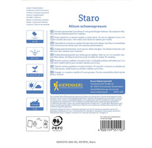 Staro Schnittlauch Saatscheiben Verpackung