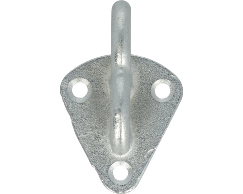 Crochet métallique à visser