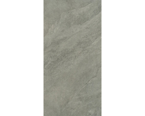 Carreau en grès cérame gris avec surface mate