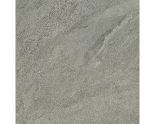 Carreau en grès cérame gris avec surface mate