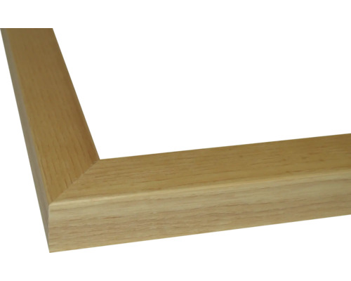 Eckansicht eines Holzbilderrahmenprofils