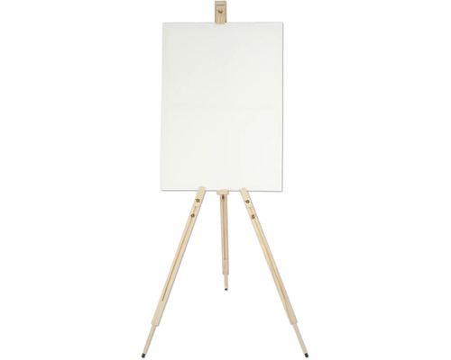 Chevalet avec toile pour matériel d'art