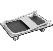 Diable replié en métal avec surface de chargement noire