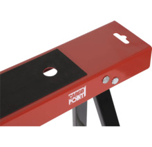 Logo Cargo Point. Tréteau avec surface antidérapante pour un travail en toute sécurité.