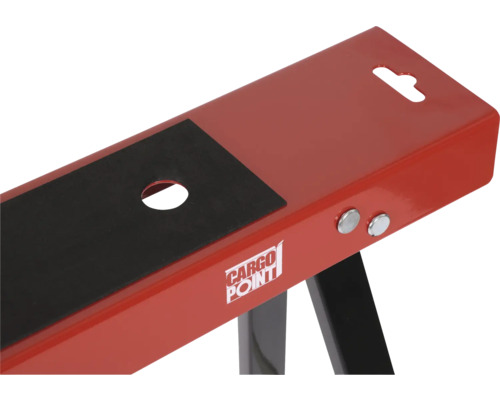 Logo Cargo Point. Tréteau avec surface antidérapante pour un travail en toute sécurité.