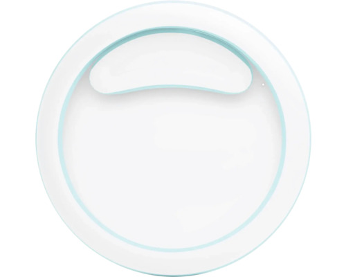 Baignoire ronde pour bébé avec siège moulé intégré