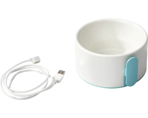 Trinkbrunnen für Haustiere mit USB-Kabel