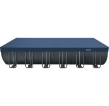 Piscine tubulaire Intex avec couverture