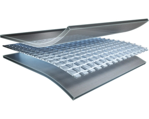 Revêtement de sol multicouche en détail